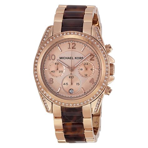 michael kors watches rose gold cheap|rose gold watch with numbers.